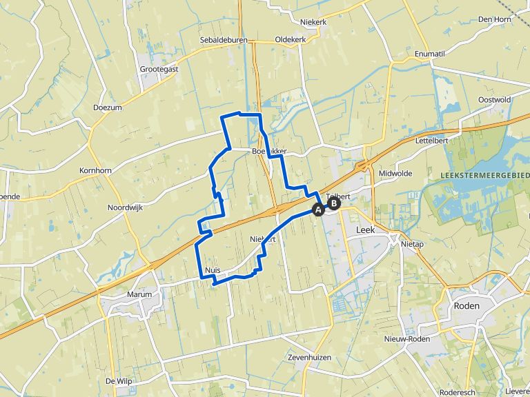 Fietstocht langs Boerakker & Coendersborg vanuit Tolbert | bike Tour ...